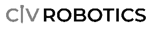 Elementor #13876 13 Logo with the word CVRobotics in bold, black text. The letters CV have a stylized overlapping design at the beginning of the logo, creating a distinctive look that stands out to logo clients seeking unique branding.